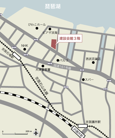滋賀県建築士会アクセスマップ
